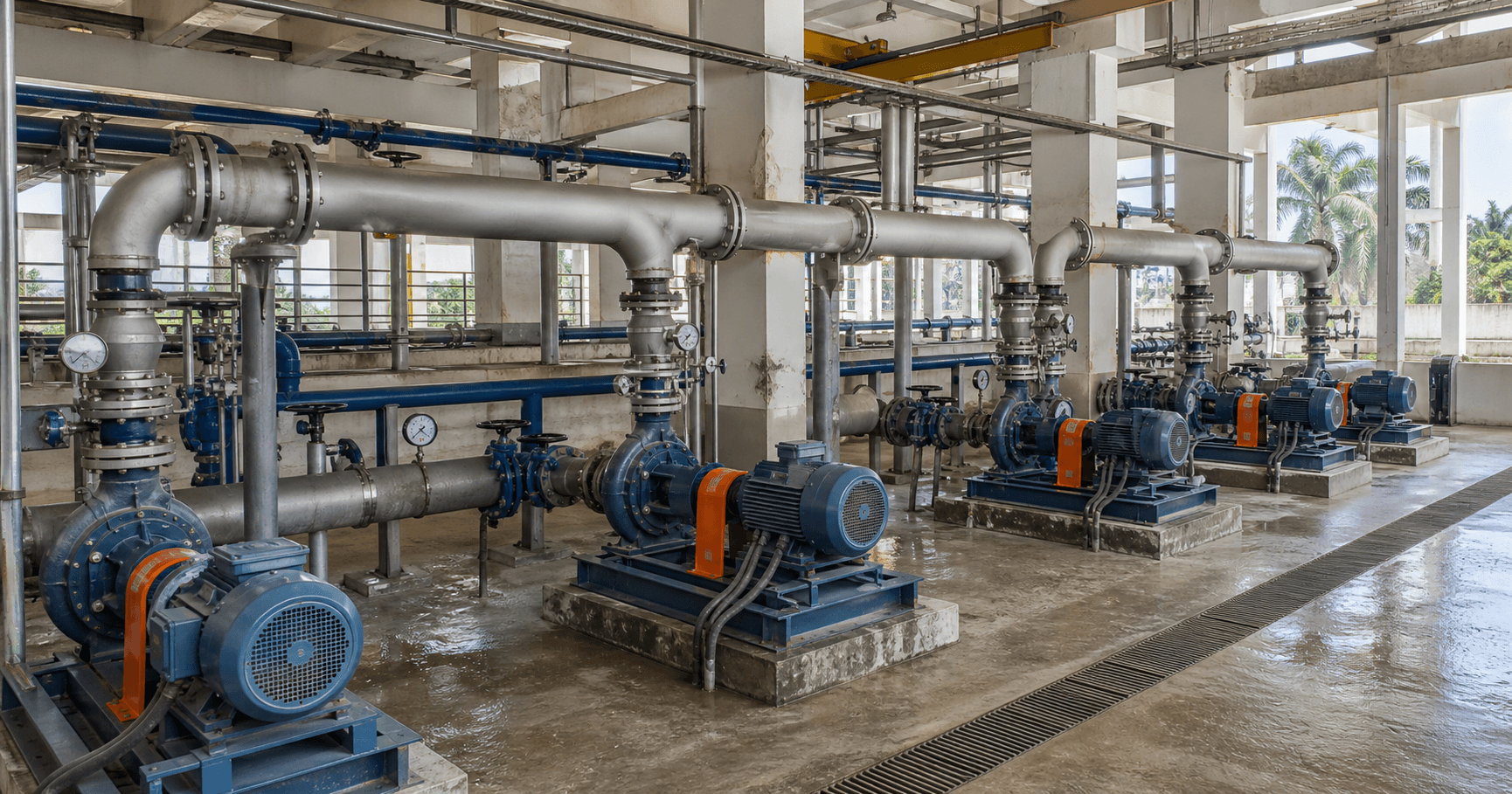 CIP and SIP pump cleaning cycle diagram for pharma