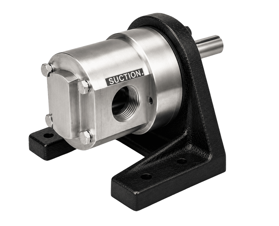EGX-SS stainless steel external gear pump by Shubham Industries