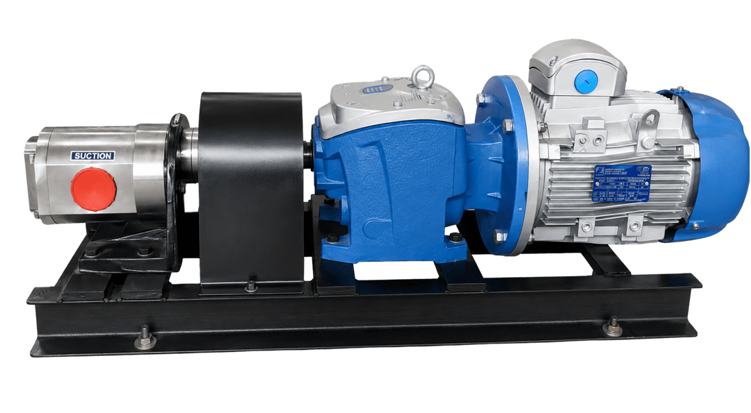 EGX-SS stainless gear pump with gear motor by Shubham Industries