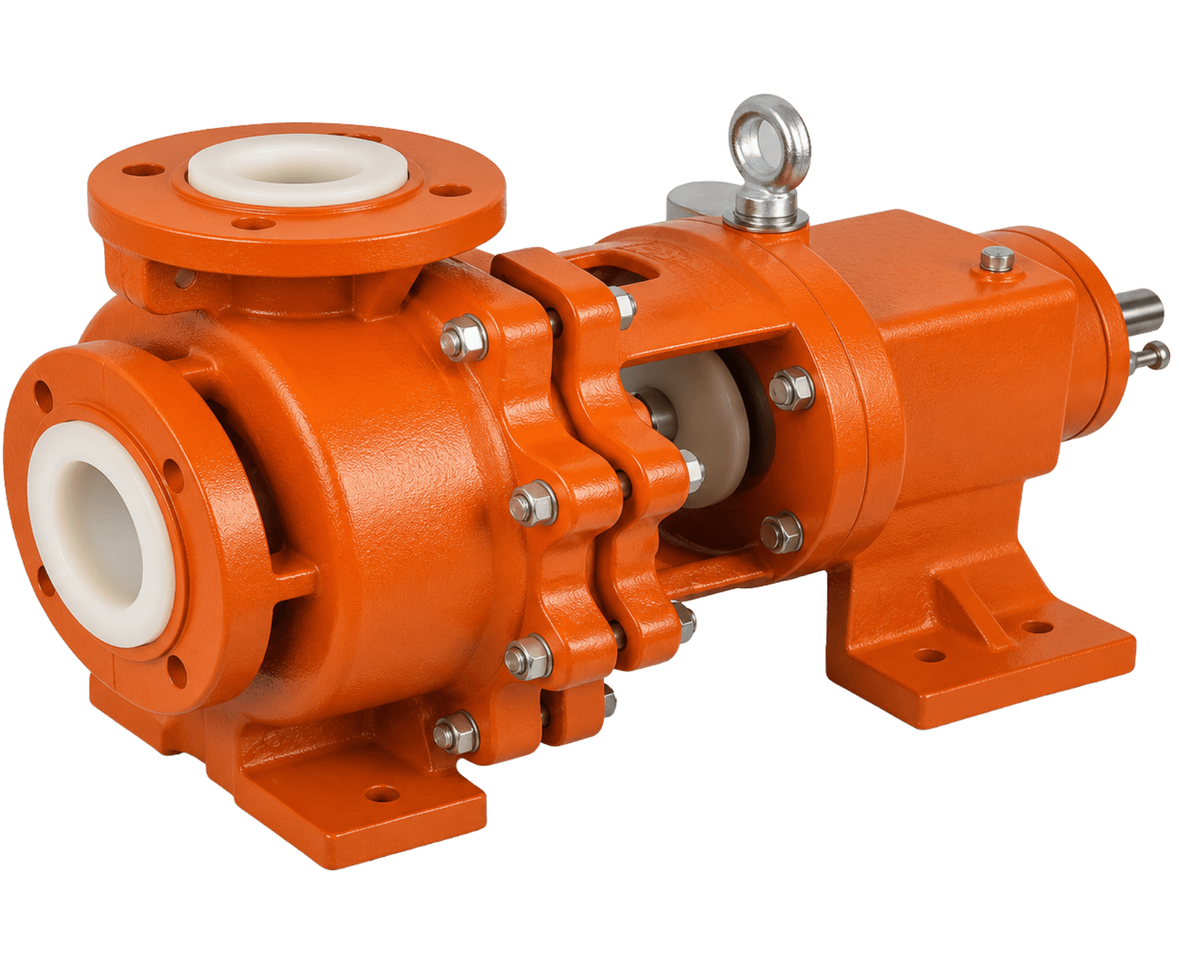 FLC PTFE FEP lined chemical pump by Shubham Industries