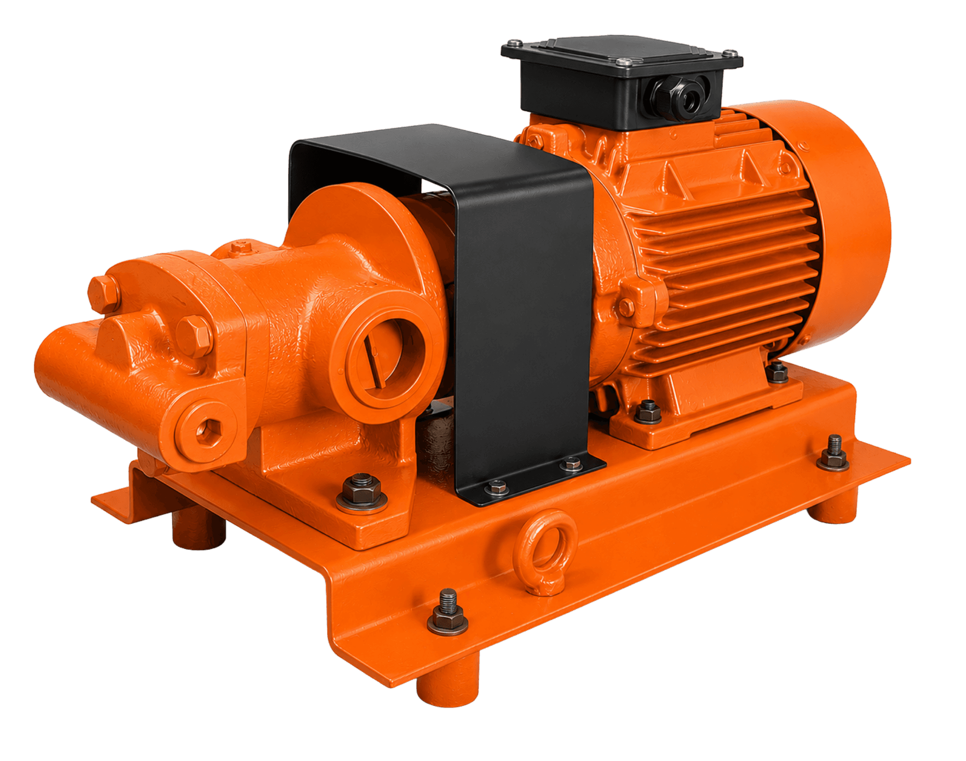 IGX Series internal gear pump coupled with motor by Shubham Industries