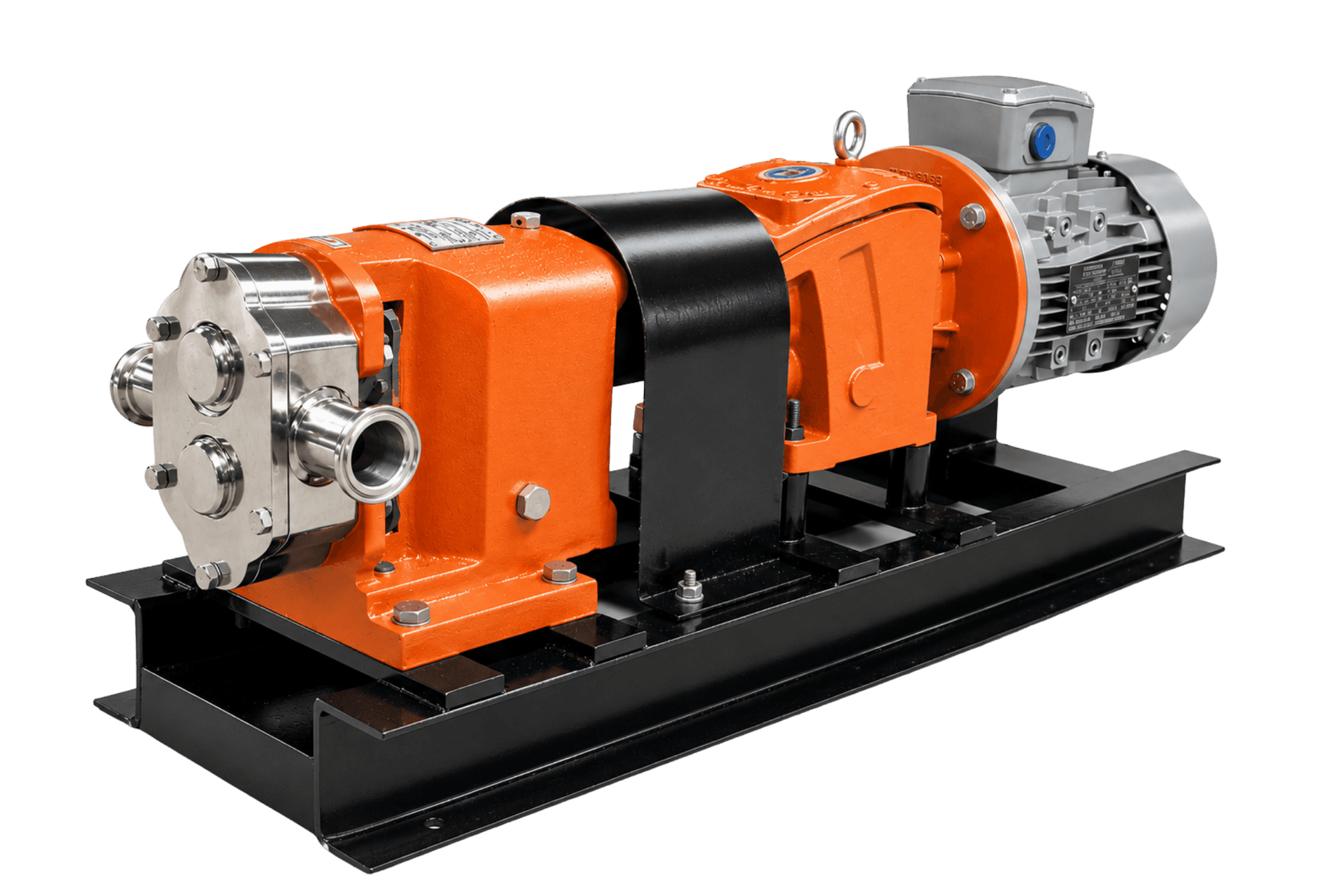 LBX Series lobe pump with gear motor by Shubham Industries