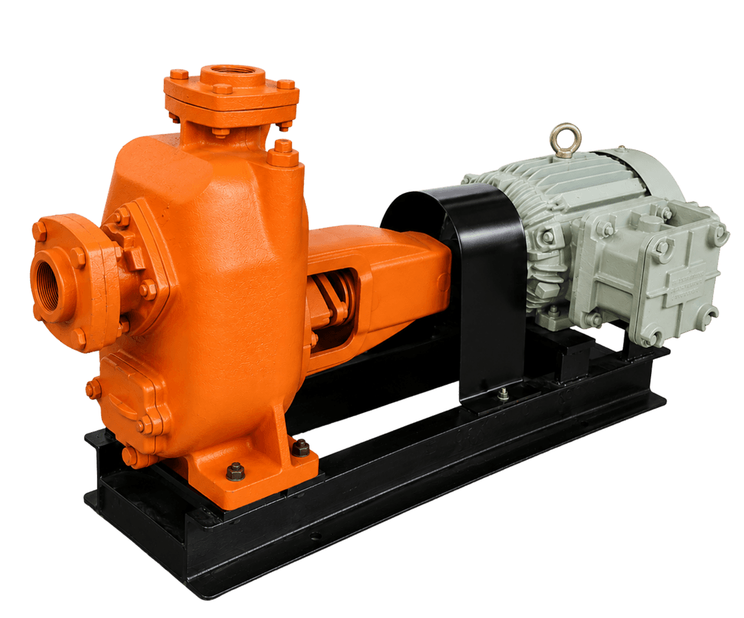 Flame-proof self-priming mud pump by Shubham Industries