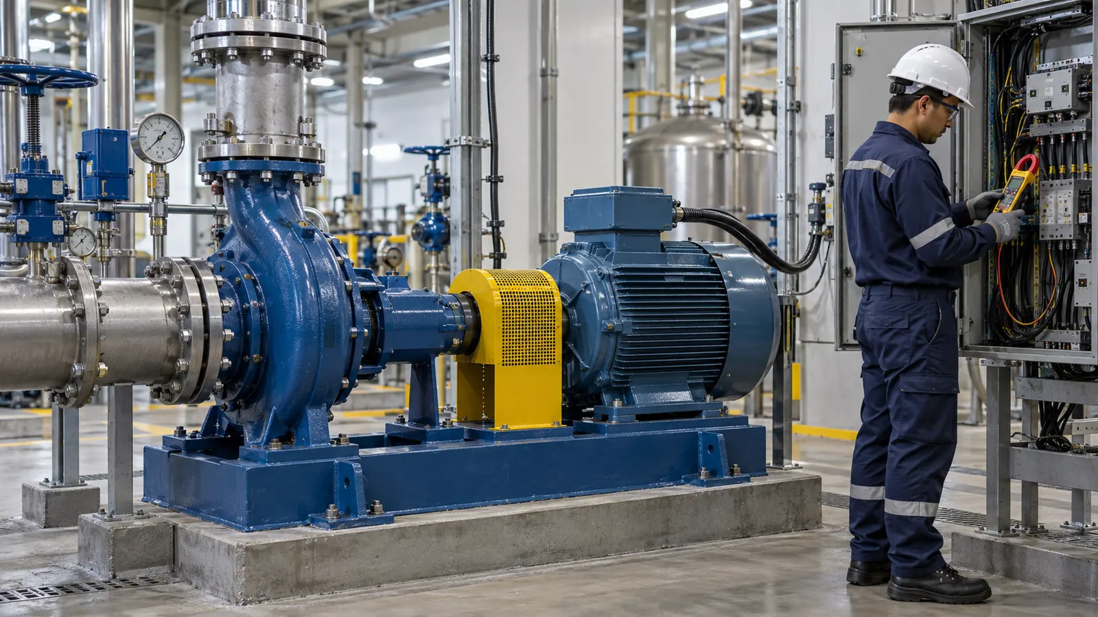 Why Is a Centrifugal Pump Motor Drawing High Current?