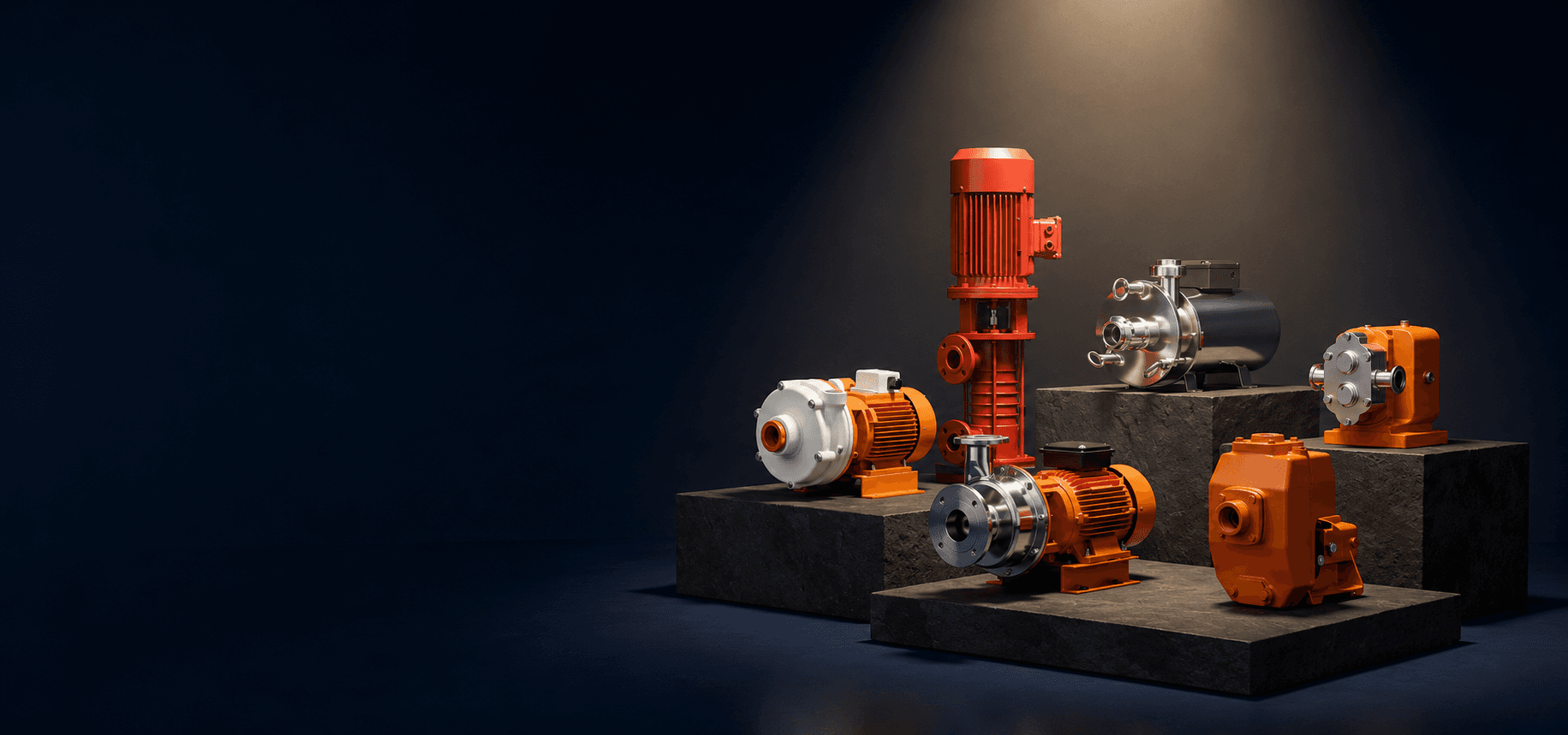 Industrial pumps manufactured by Shubham Industries
