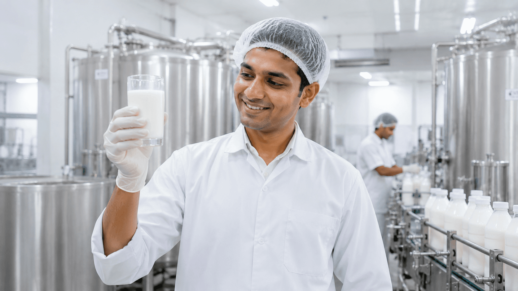 Milk and whey transfer