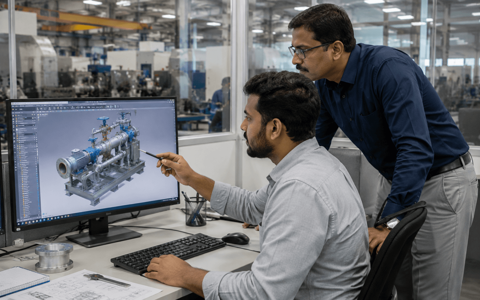 Machine and skid integration