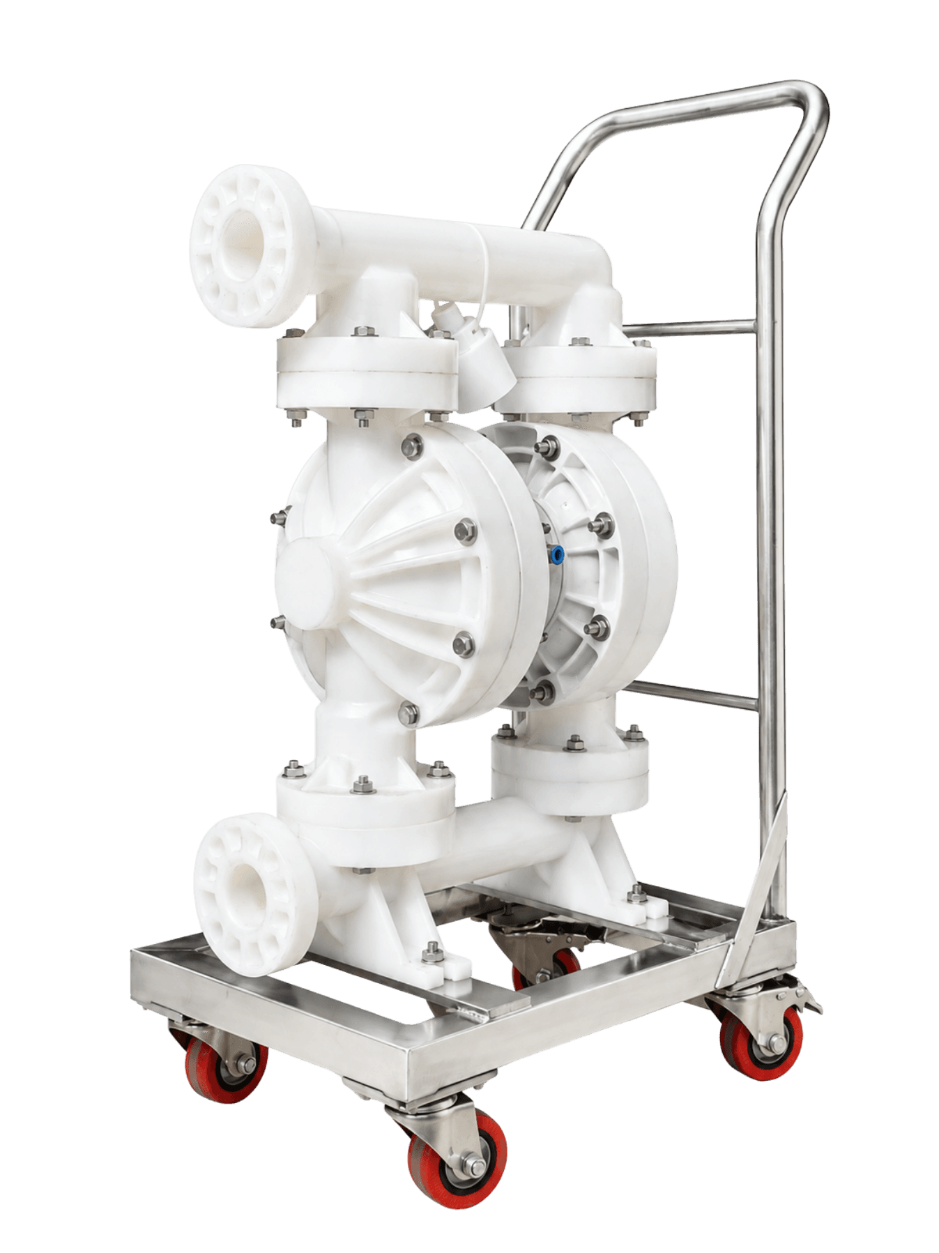 ADD trolley mounted PP air diaphragm pump by Shubham Industries