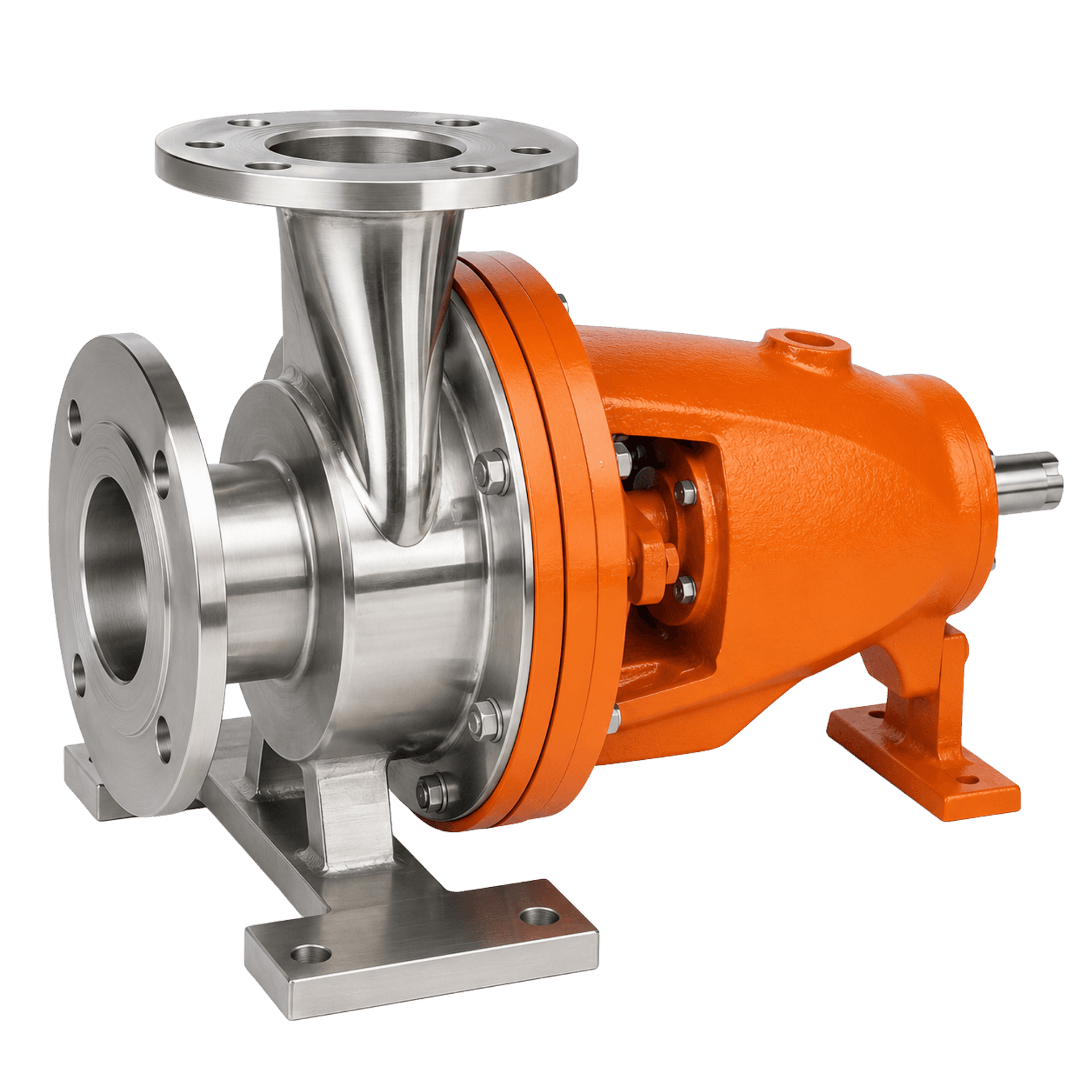 BPC Series rolled stainless steel fabricated back pull-out chemical process pump by Shubham Industries