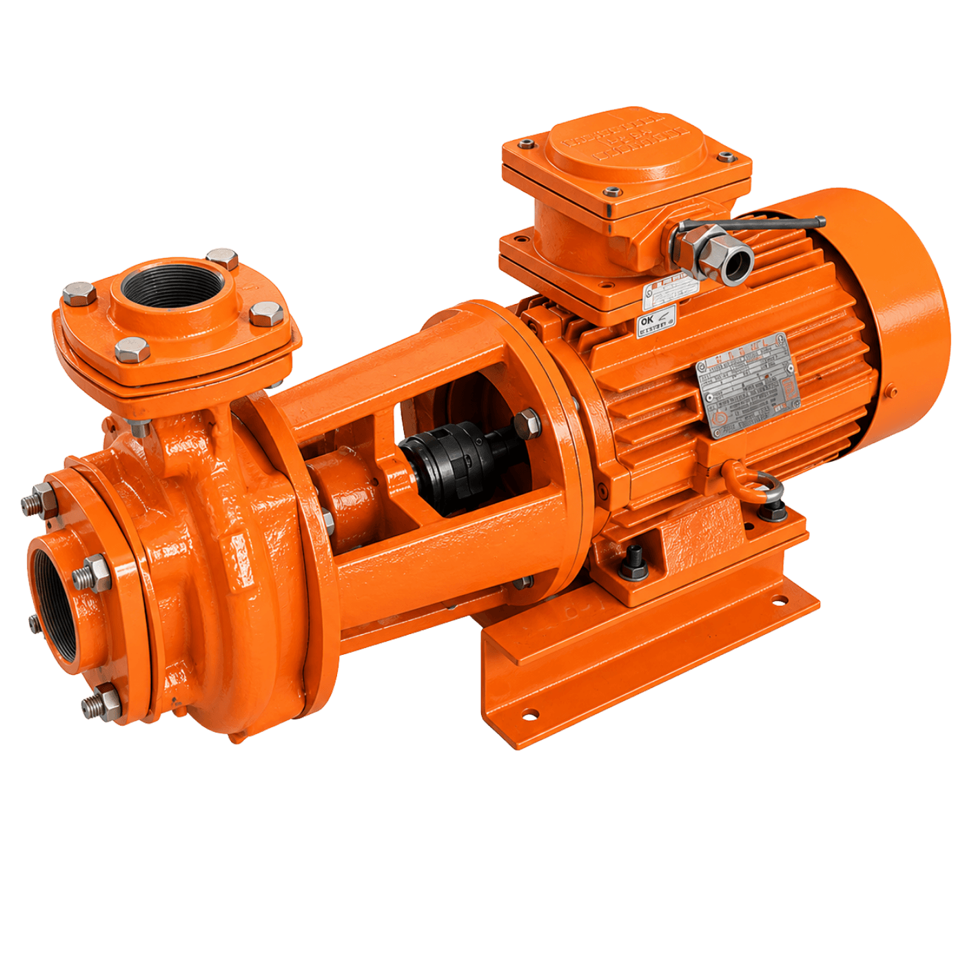 CMB Series custom built flange mounted centrifugal monoblock pump by Shubham Industries