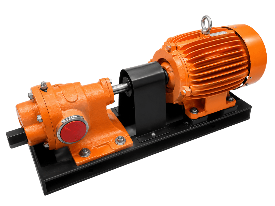 EGX external gear pump with motor by Shubham Industries