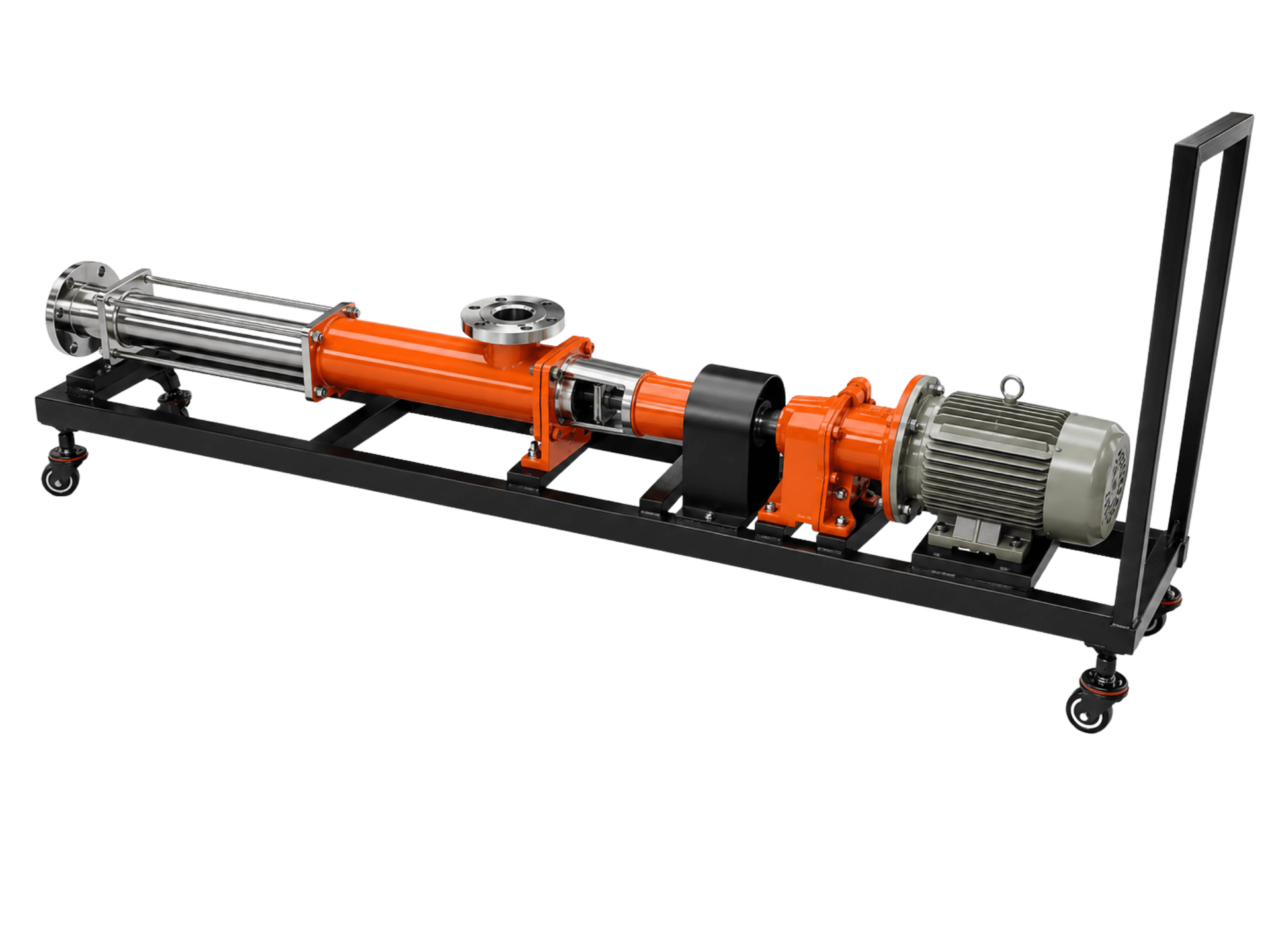 Trolley mounted progressive cavity screw pump by Shubham Industries