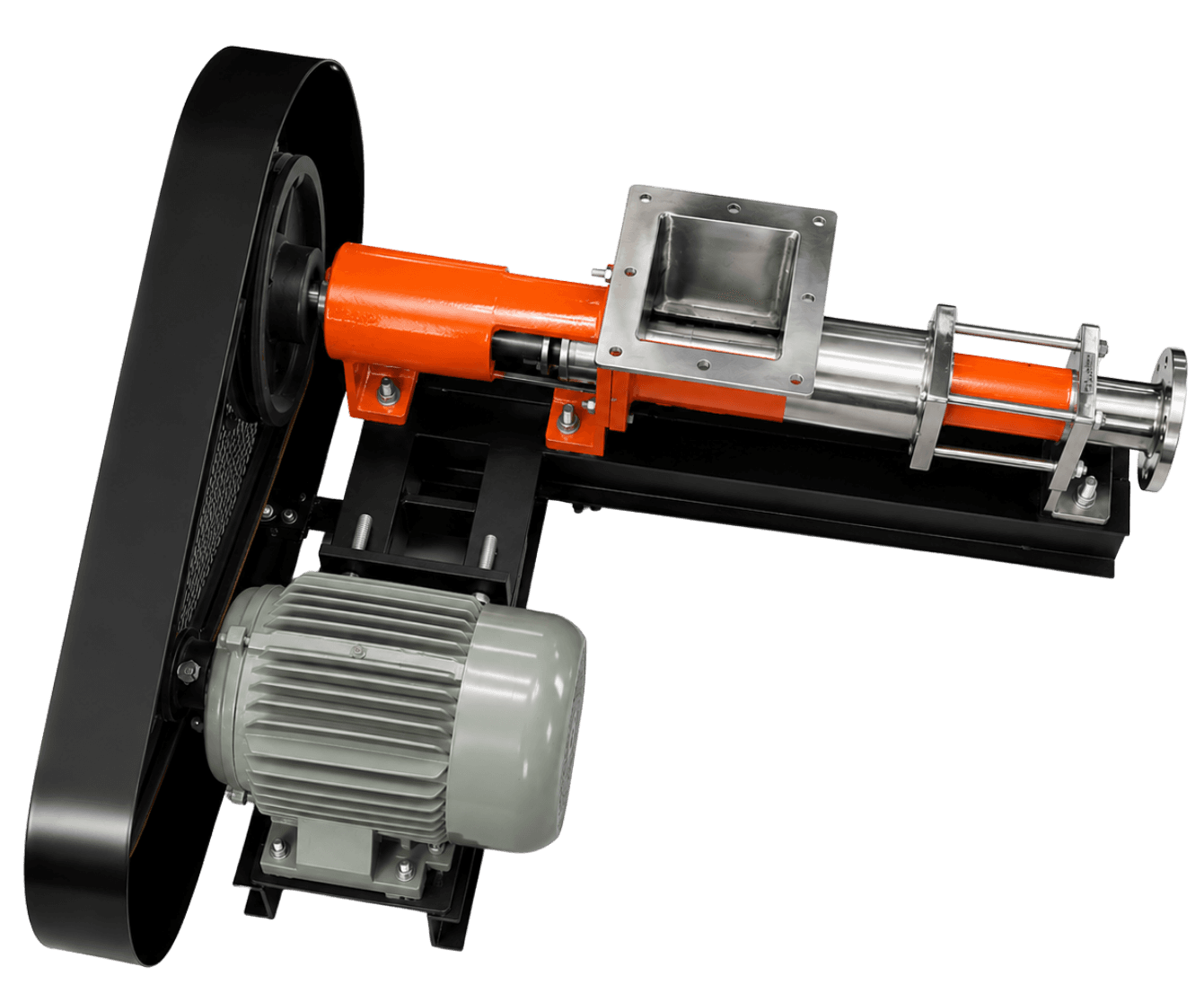 V-belt driven progressive cavity screw pump by Shubham Industries