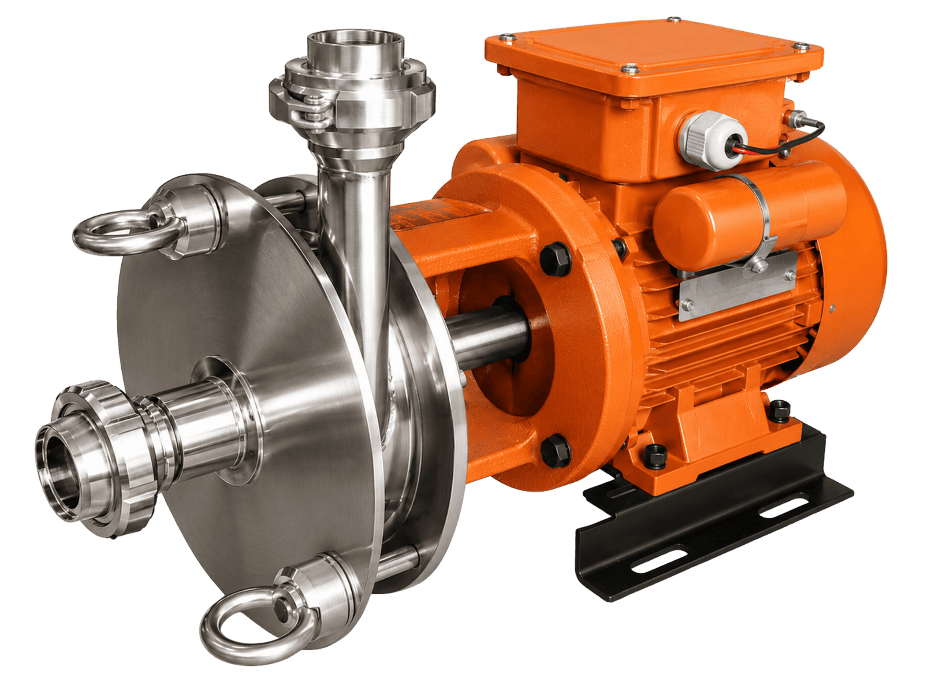 SCS Series sanitary centrifugal flange mounted monoblock pump by Shubham Industries
